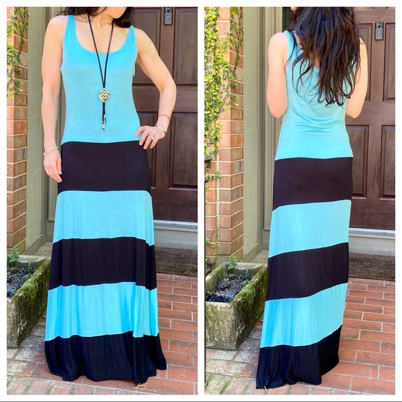 ✨LAST ONE ✨Color block maxi dress - Picture 7 of 7